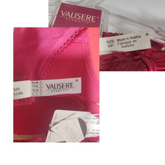 Valisère Lingerie 2-Piece Set – Bra 36C & Panties S (NWT) 🌸 - Picture 8 of 10
